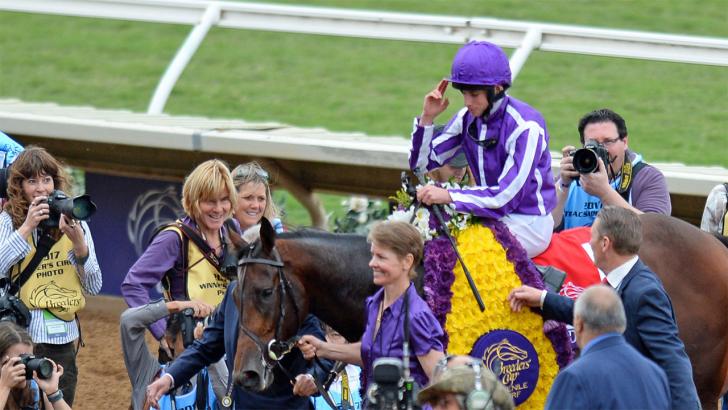 Ryan Moore at the Breeders' Cup